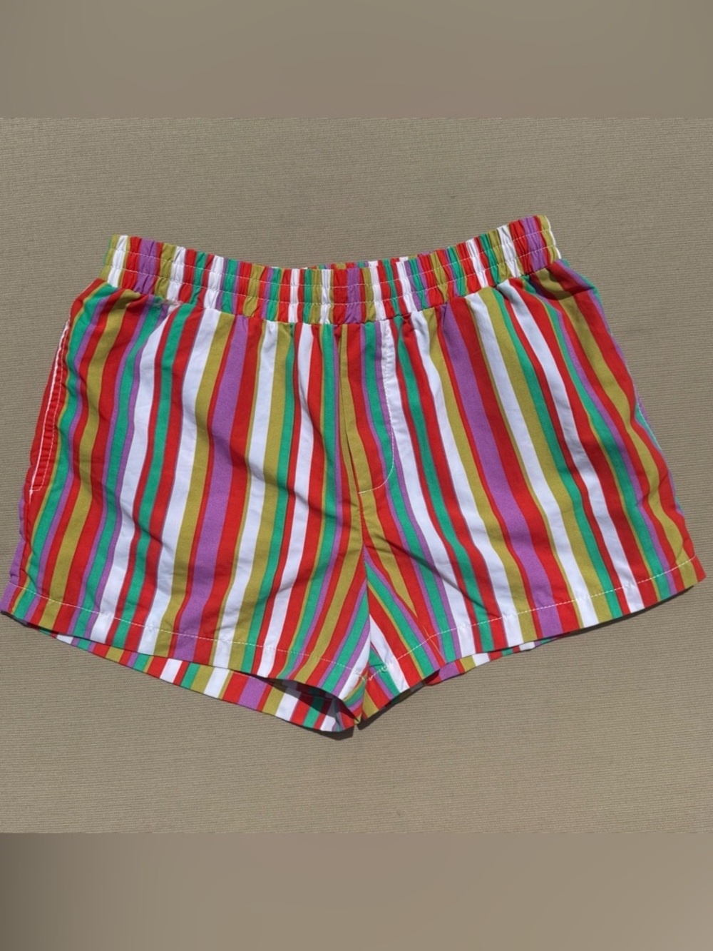 Urban Outfitters Rainbow Striped Shorts